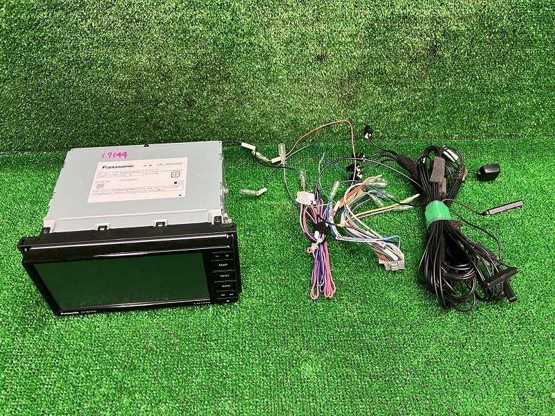 カーナビゲーション メモリーナビ 地図 フルセグ DVD パナソニック CN HE 02 WD