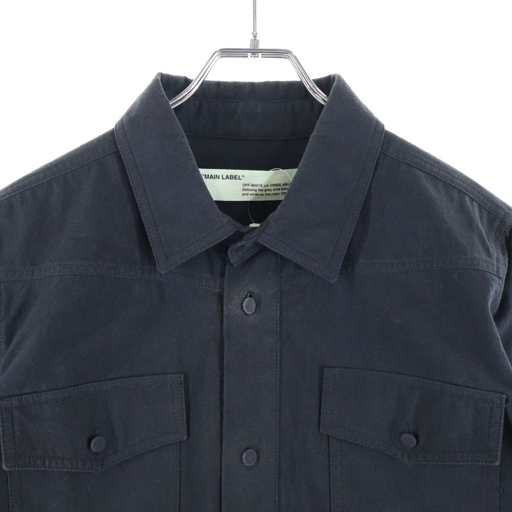 OFF-WHITE (オフホワイト) 17SS DIAGONAL SPRAY SHIRT ダイアゴナル