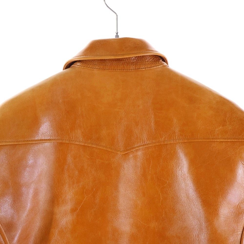 ORGUEIL (オルゲイユ) Workers Jacket レザー ワーカー ジャケット