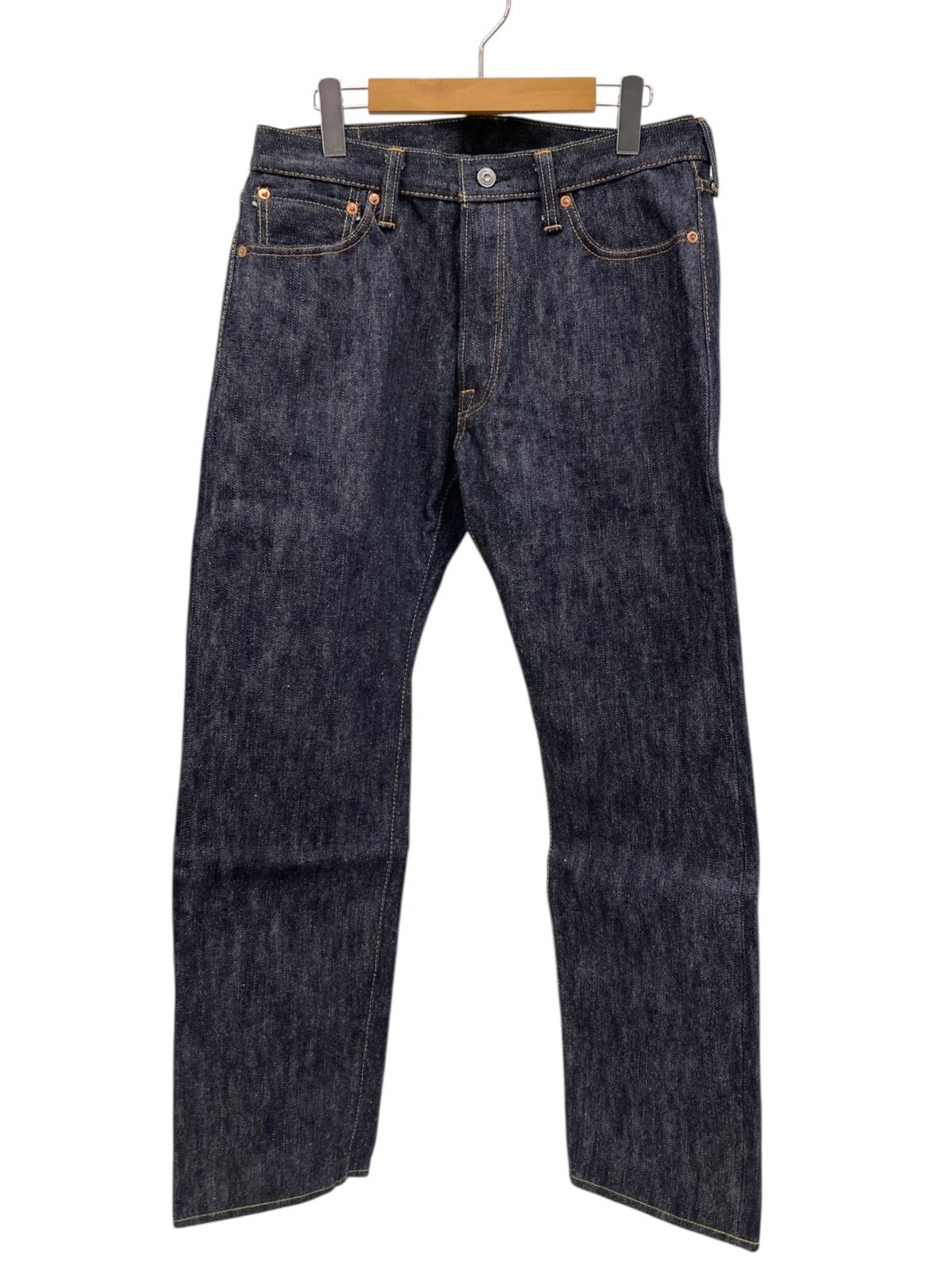 SAMURAI JEANS (サムライジーンズ) 19oz セルビッチデニム スリムテーパード 刀耳 裾ダブルチェーン S511XX W34 L36 インディゴ メンズ/028