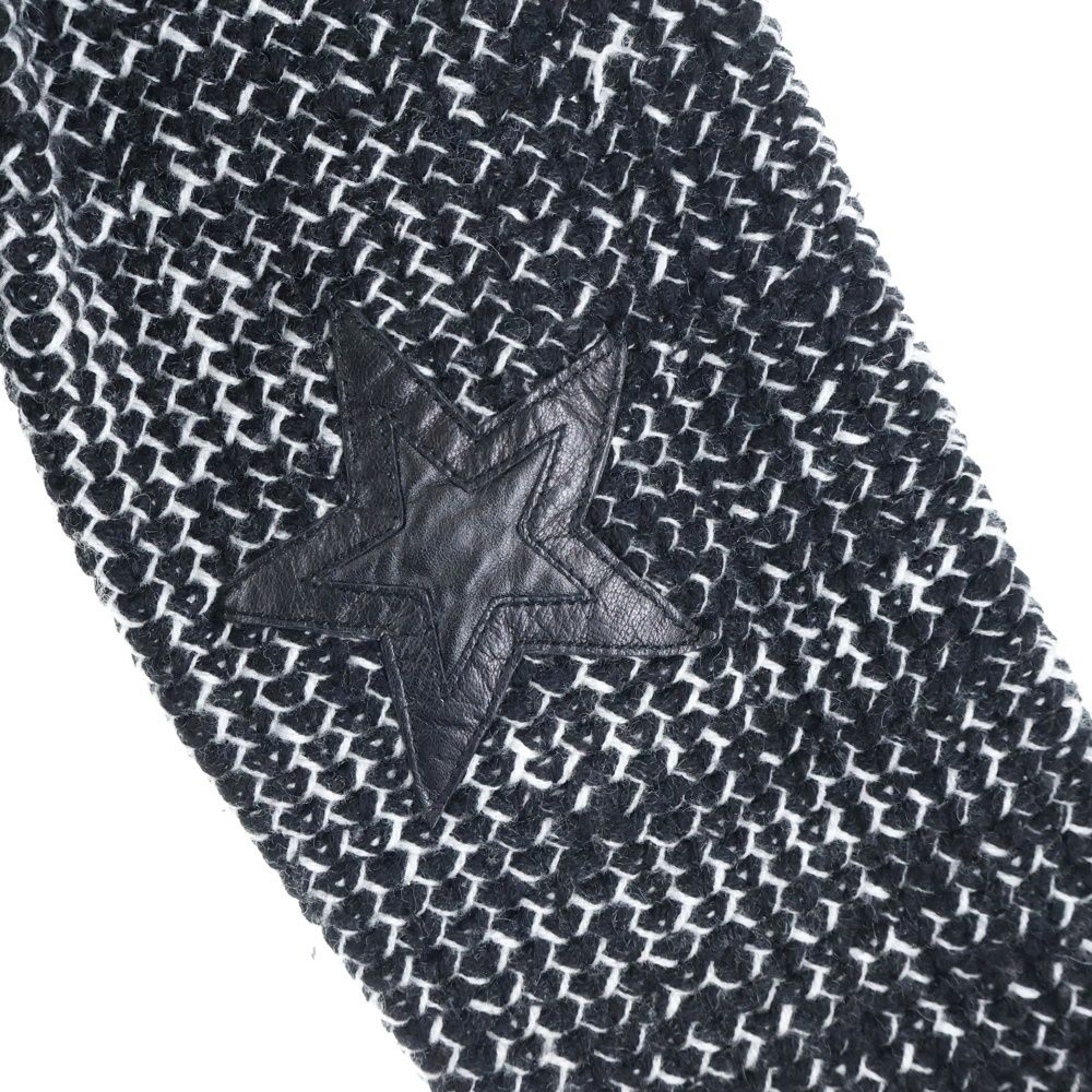 CHROME HEARTS (クロムハーツ) Y NOT 袖スターパッチ カシミヤニット