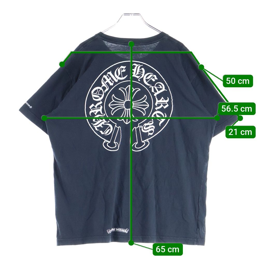 CHROME HEARTS (クロムハーツ) Horseshoe Tee ホースシューロゴ クルー