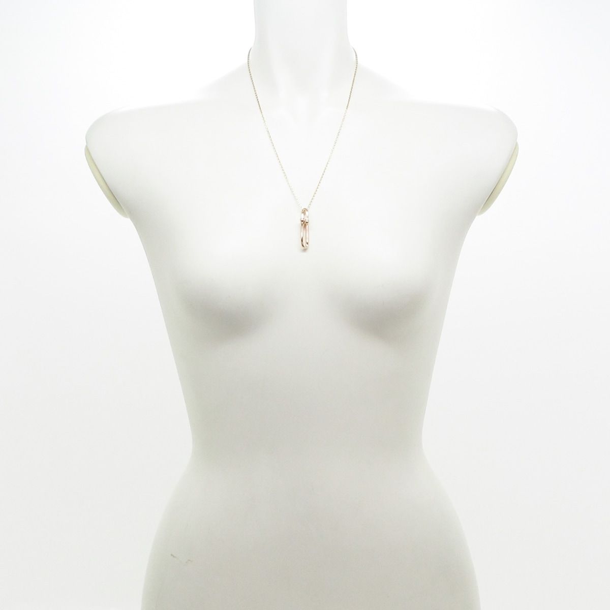 TIFFANY Co ティファニー ネックレス ハードウェア リンク K 18 PG