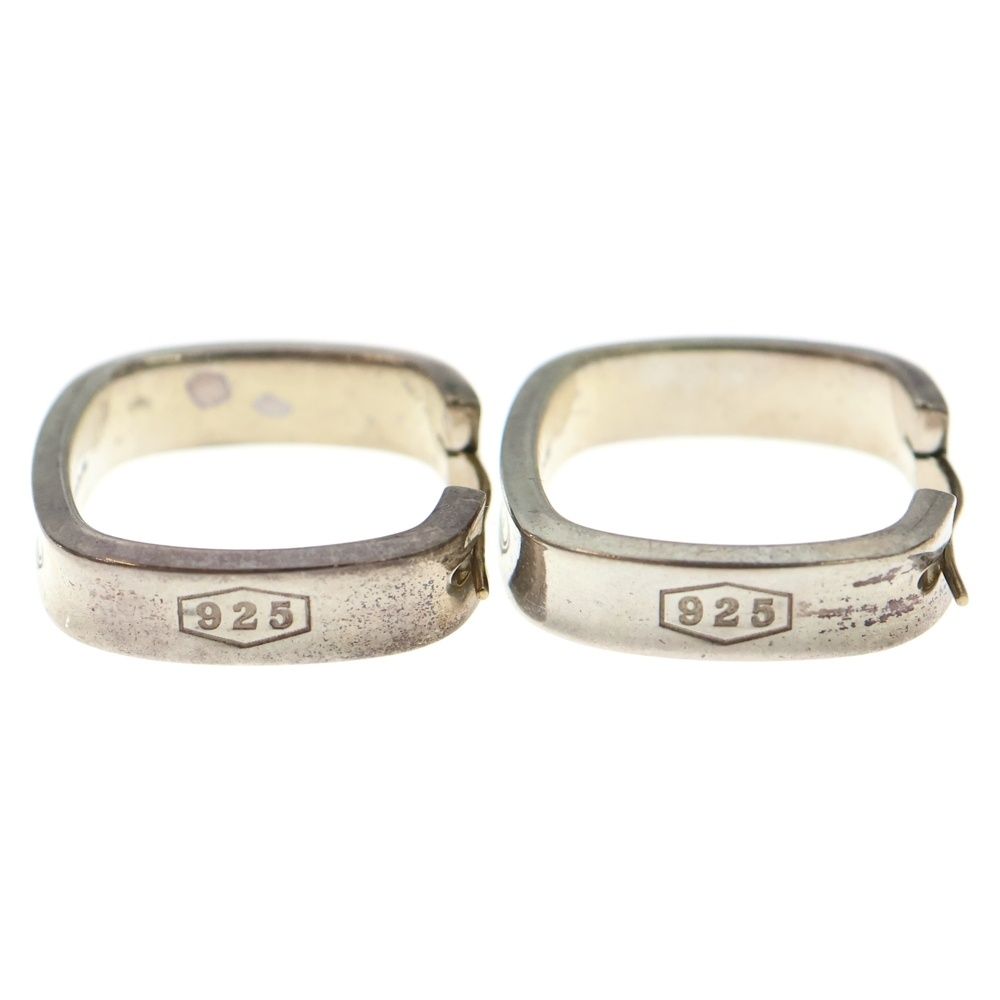 TIFFANY & Co. (ティファニー) 1837 スクエア フープピアス シルバー