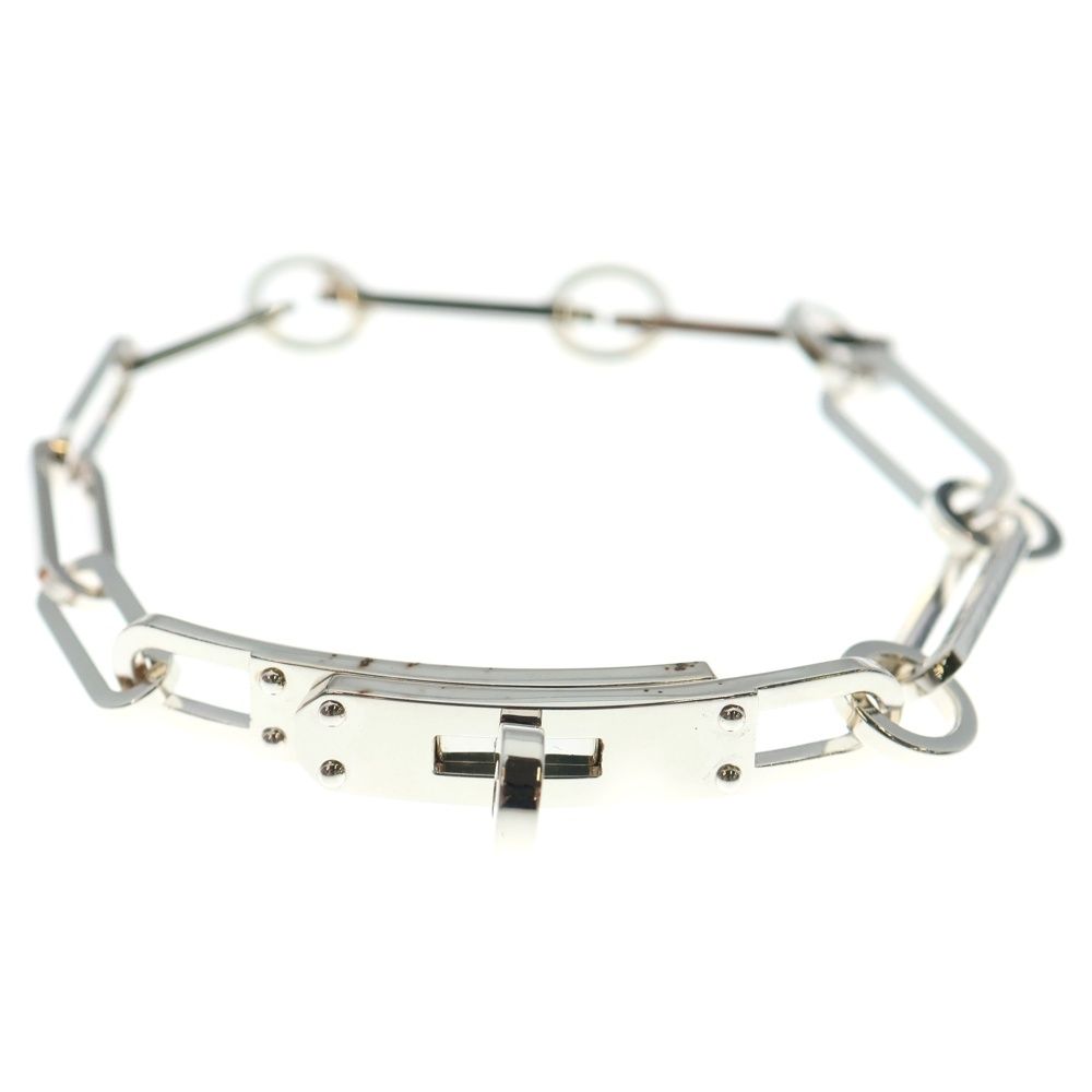 HERMES エルメス ケリーシェーヌ シンプルトゥール 8 LINK 8コマ ブレスレット シルバー