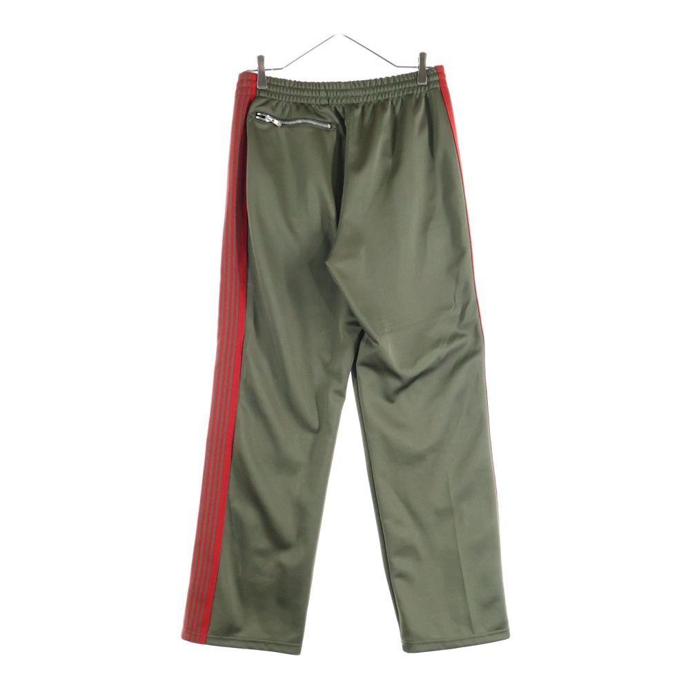 Needles ニードルス 24 SS ×Nubian TRACK PANT ヌビアン ジップアップポケットトラックパンツ カーキ NS 1591
