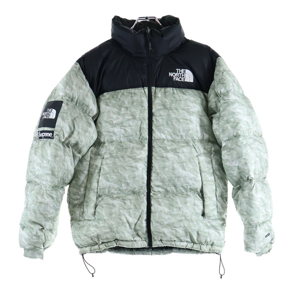 THE NORTH FACE × Supreme ナイロンジャケット SUPREME (シュプリーム) 19AW ×THE NORTH FACE Paper Print Nuptse