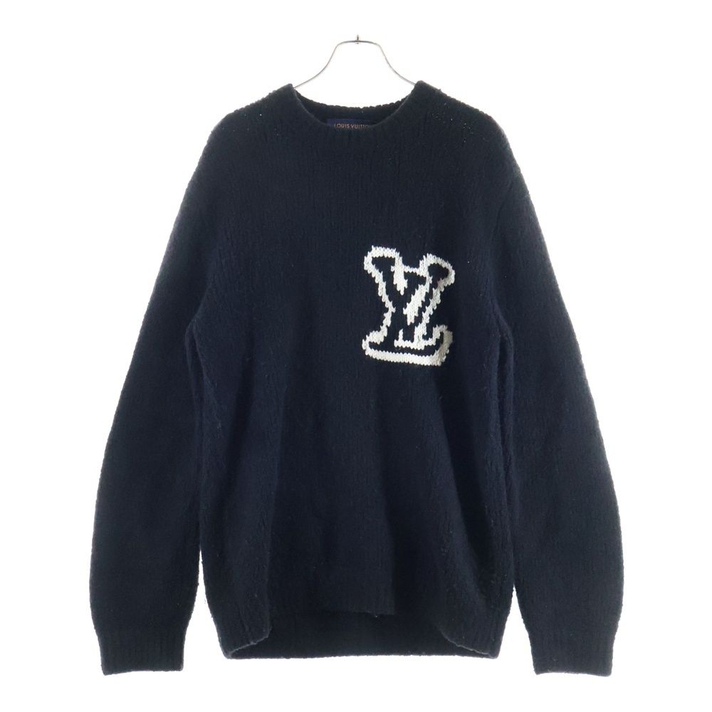 LOUIS VUITTON (ルイヴィトン) 24SS Wool Blend LV Logo Crewneck Knit