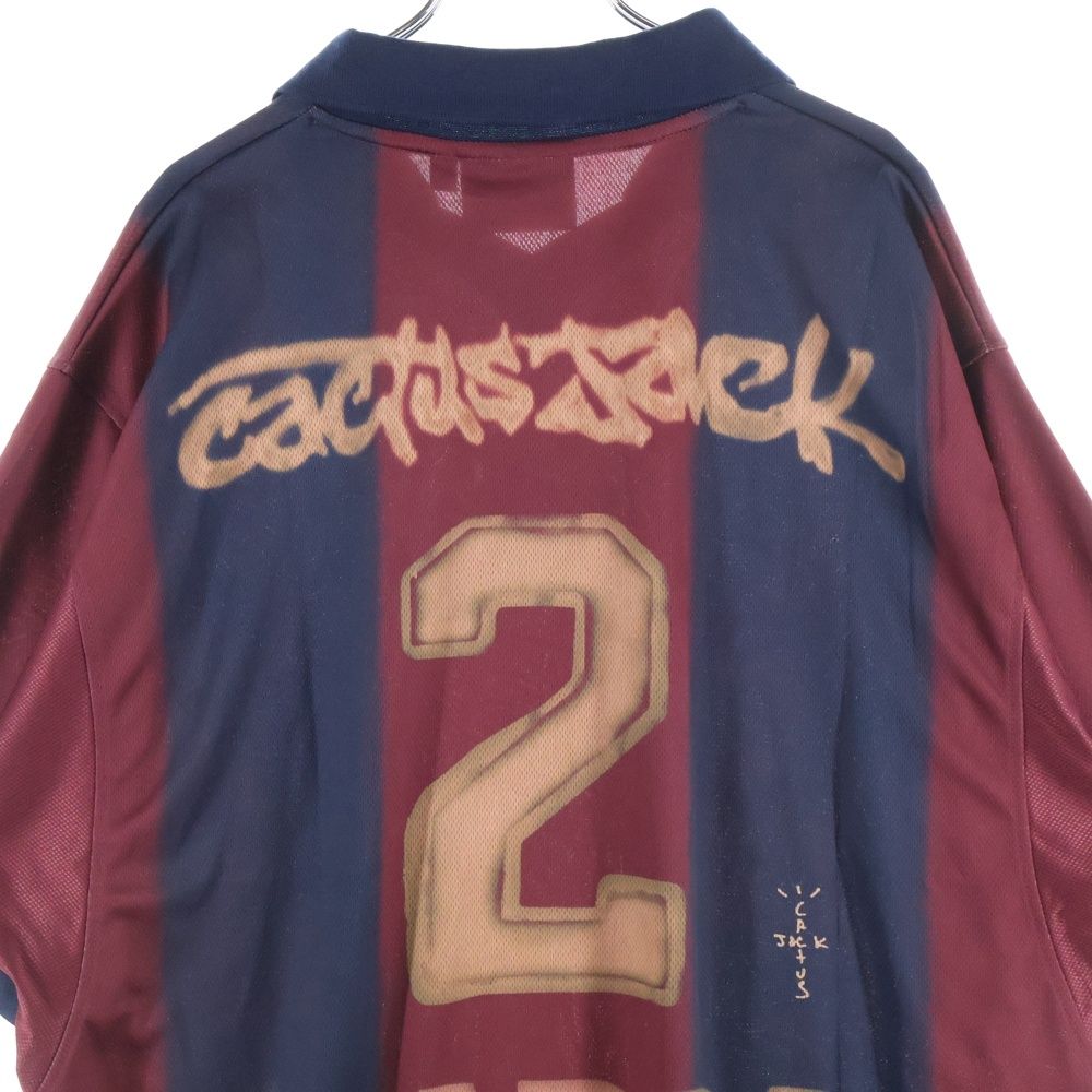 【新品未使用】バルセロナ Nike シャツ Cactus Jack NIKE (ナイキ) ×CACTUS JACK ×FC BARCELONA GAME JERSEY カクタス