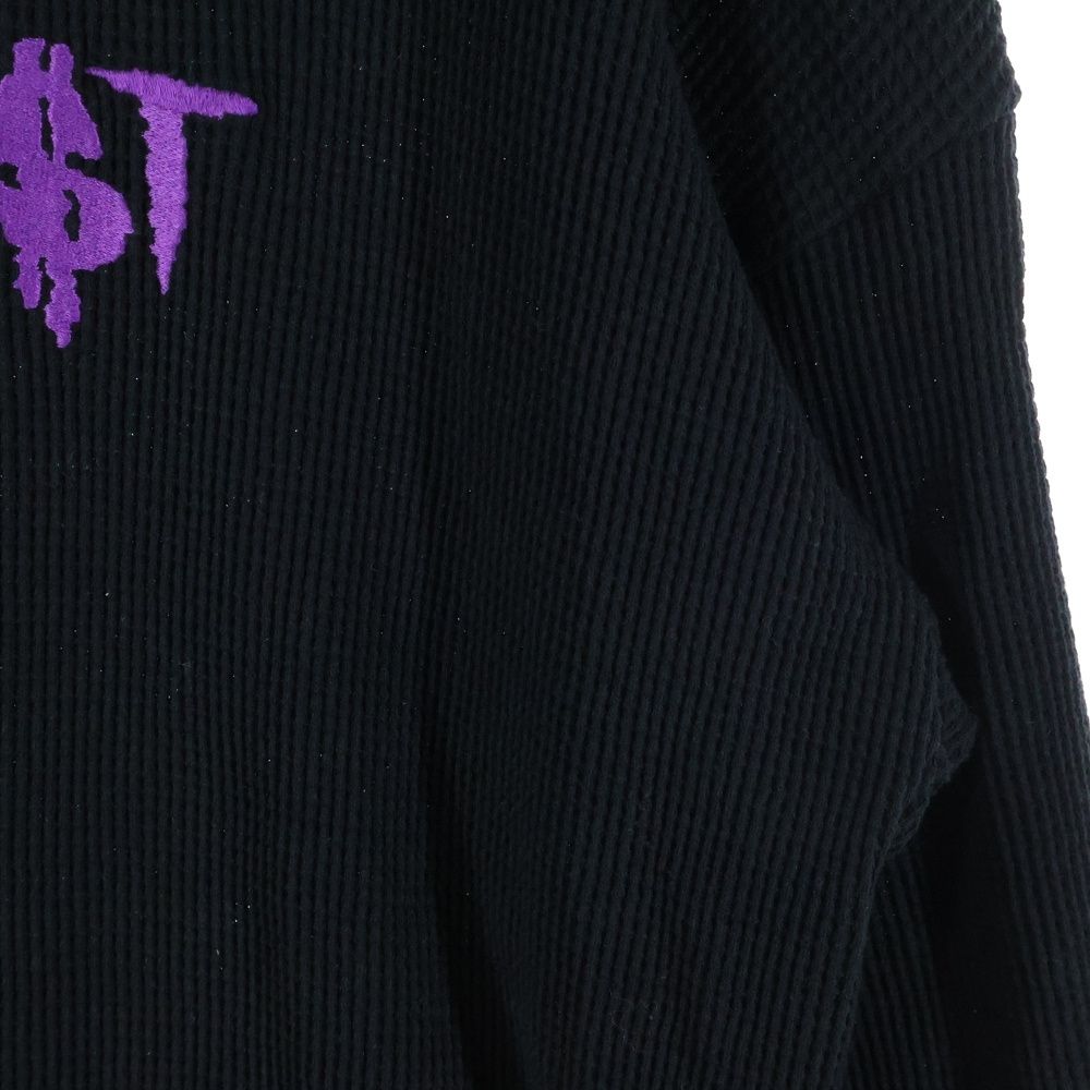 cvtvlist (カタリスト) フロントロゴ刺繍 サーマル 長袖Tシャツ