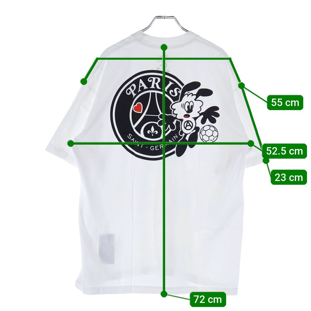 VERDY (ベルディ) ×PSG LOGO T-SHIRT パリサンジェルマン ロゴ