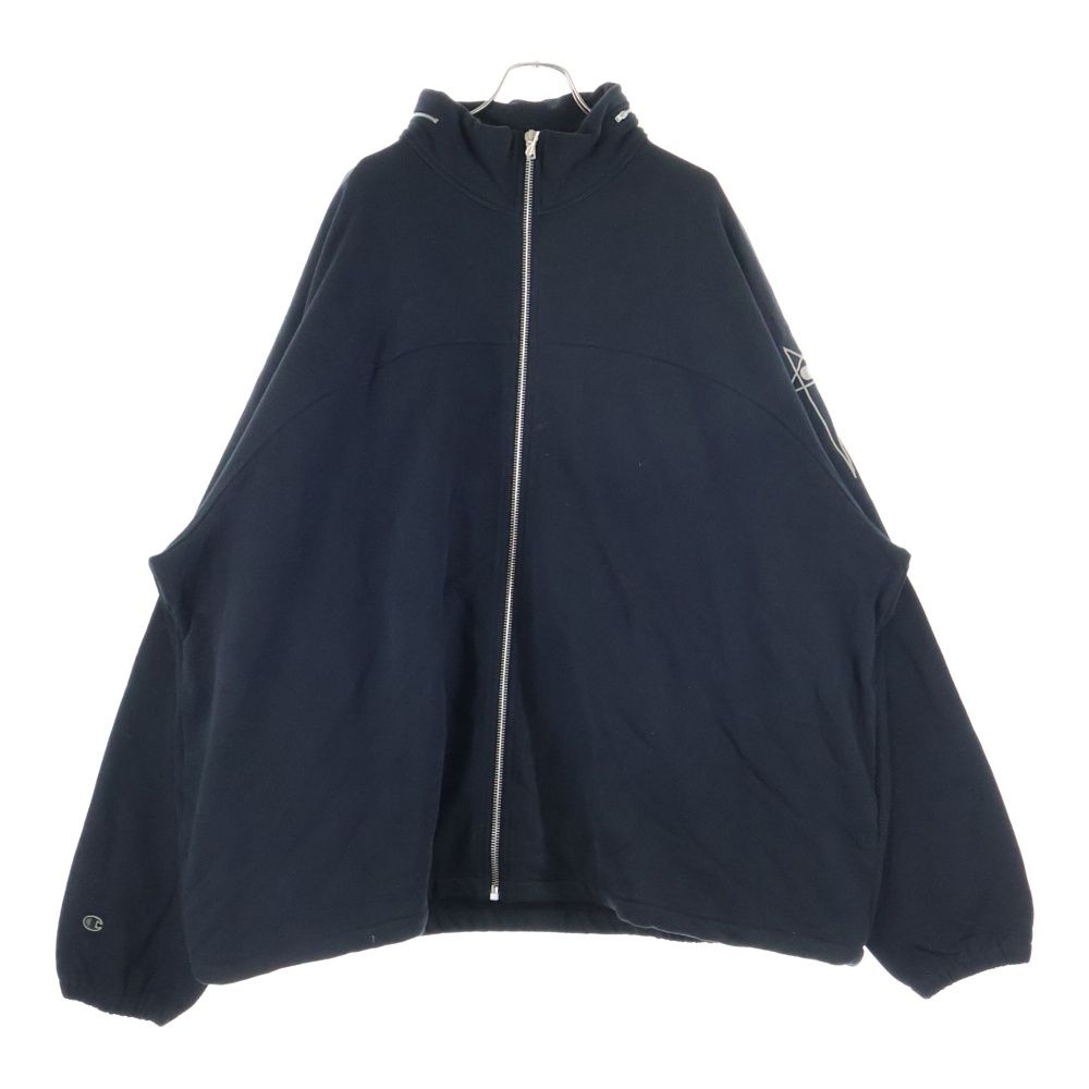 Rick Owens チャンピオン ジャンボ スウェット ジップアップジャケット Rick Owens (リックオウエンス) 24SS ×Champion Jumbo Windbreaker