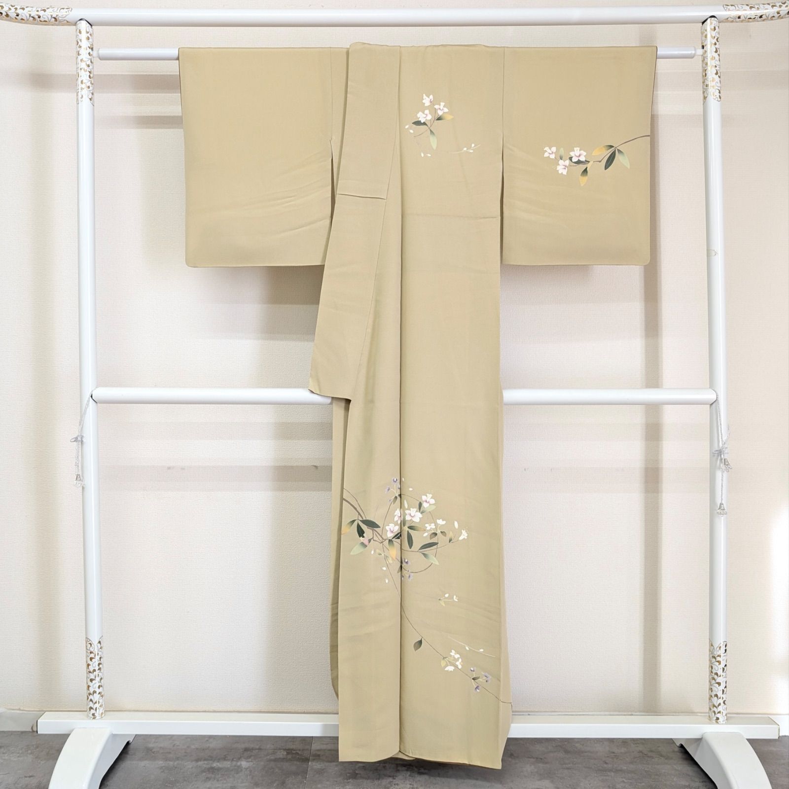 ウンベラータK1002 美品 逸品 上品 京加賀友禅 作家物 正絹 訪問着 ウンベラータK1002 美品 逸品 上品 京加賀友禅 作家物 正絹 訪問着