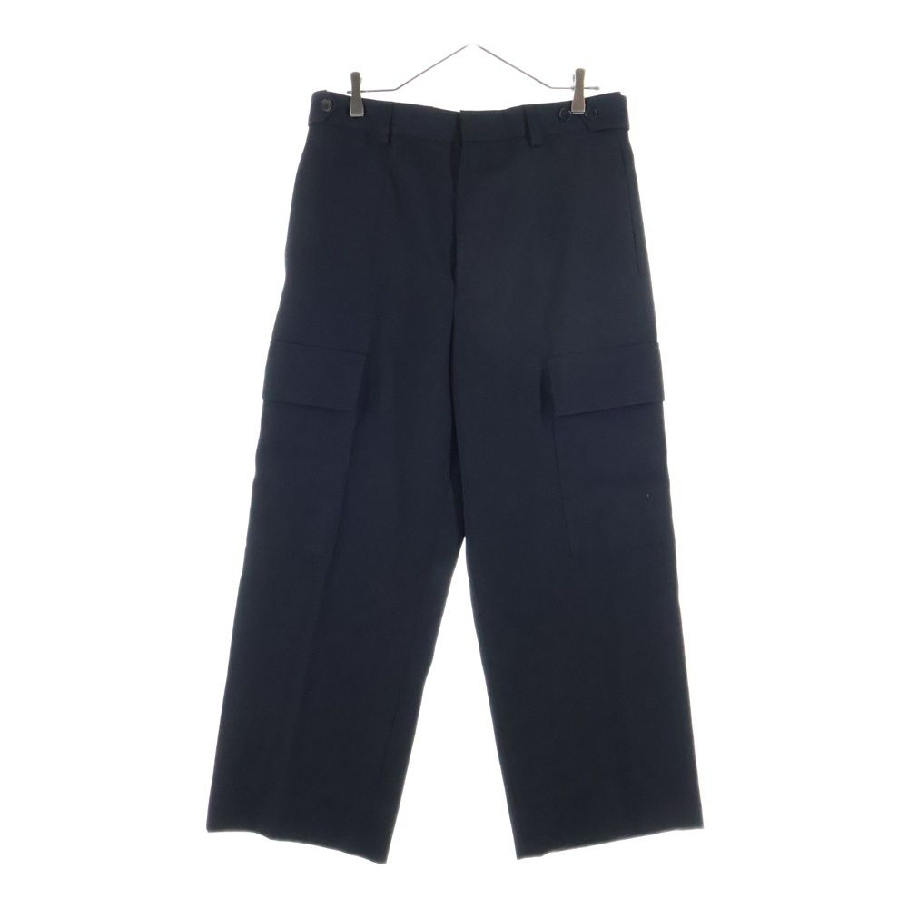 JIL SANDER ジルサンダー ウール トラウザー カーゴパンツ ブラック