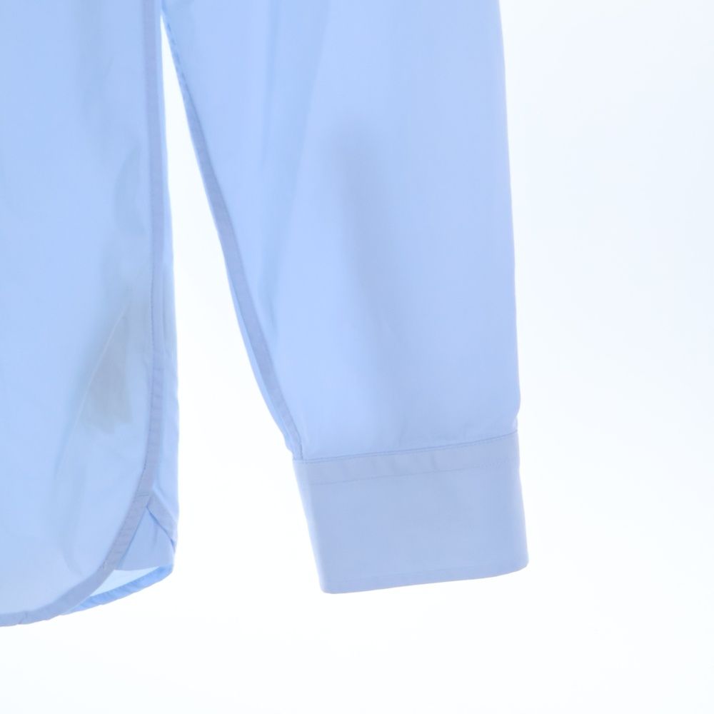 BURBERRY (バーバリー) ロゴ刺繍 長袖シャツ ライトブルー 8055627