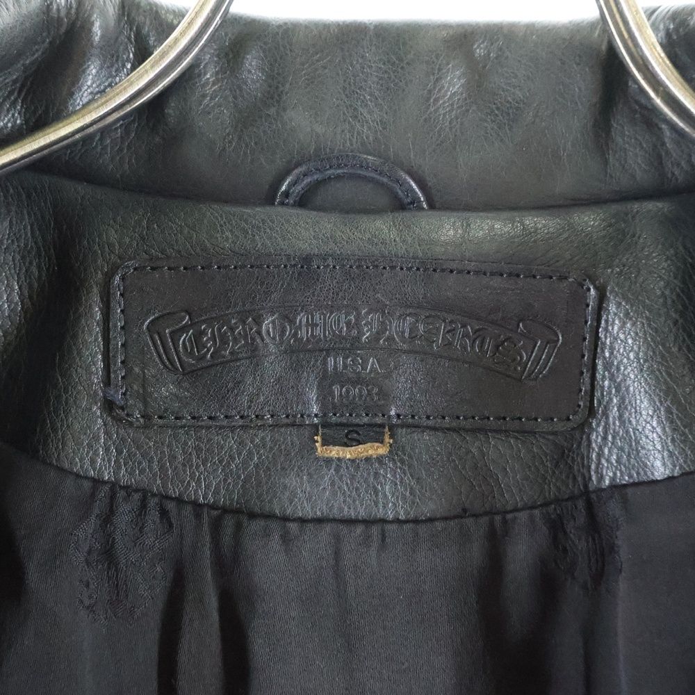 CHROME HEARTS (クロムハーツ) JJ DEAN ダガージップライダース ラージ