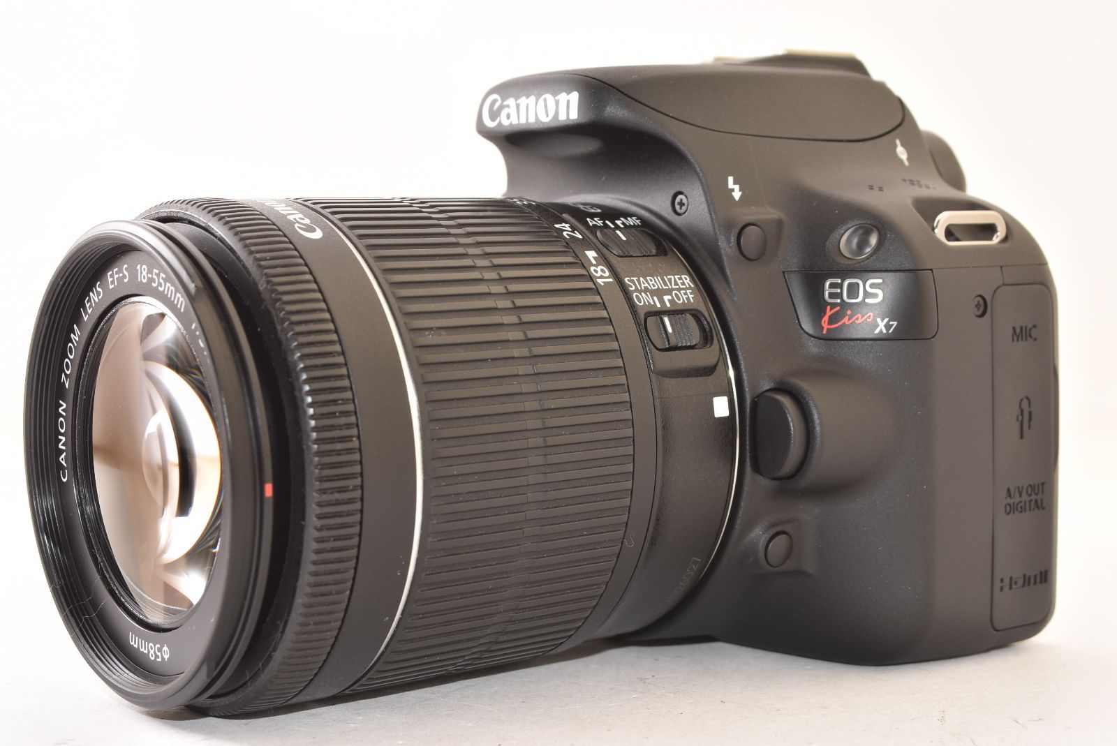☆極上品☆ Canon キャノン EOS Kiss X7 + 18-55mm レンズキット