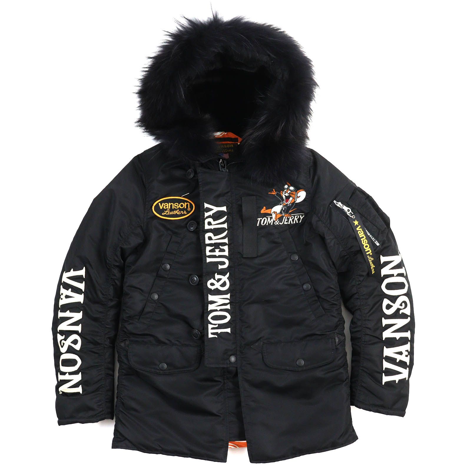未使用品△VANSON バンソン LTV-841 TOM&JERRY トムとジェリー ファー 