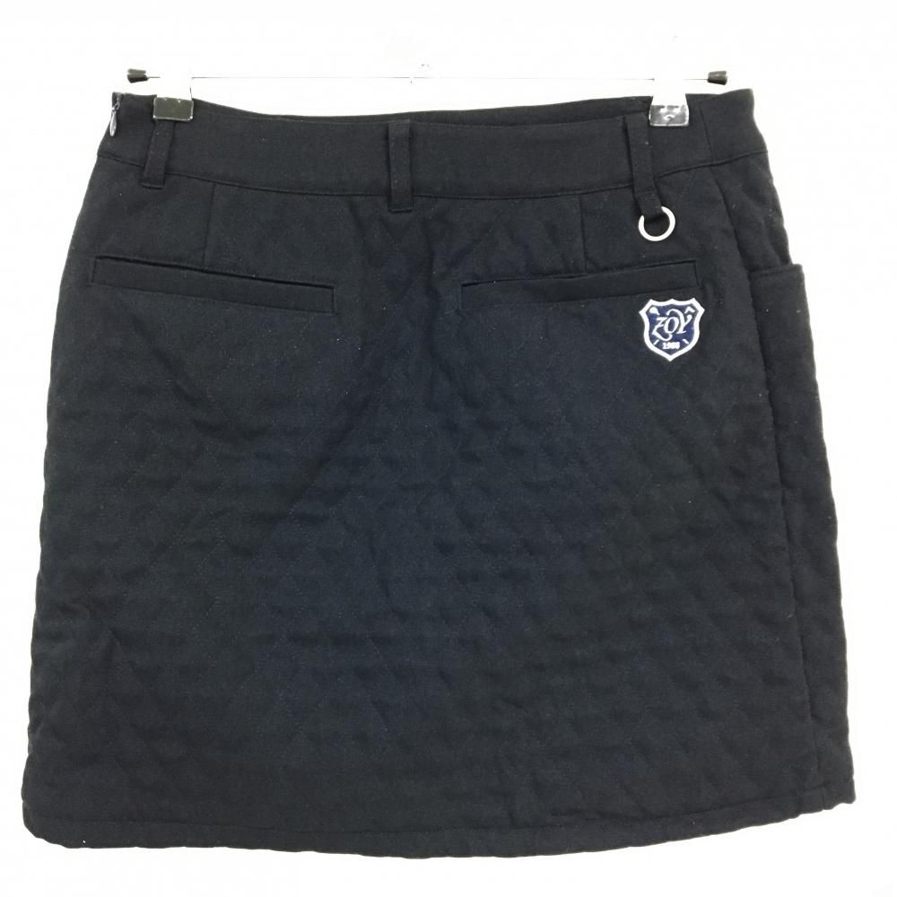 美品】ゾーイ 中綿スカート ダークネイビー キルティング レディース