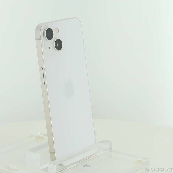 中古品〕 iPhone13 128GB スターライト MLND3J／A SIMフリー【377