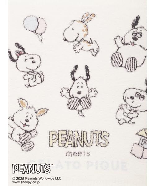 PEANUTS PUPPIES KIDS ベビモコブランケット