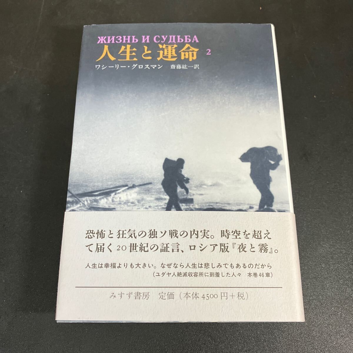 人生と運命 1-3』ワシーリー・グロスマン 3巻セット みすず書房 2012