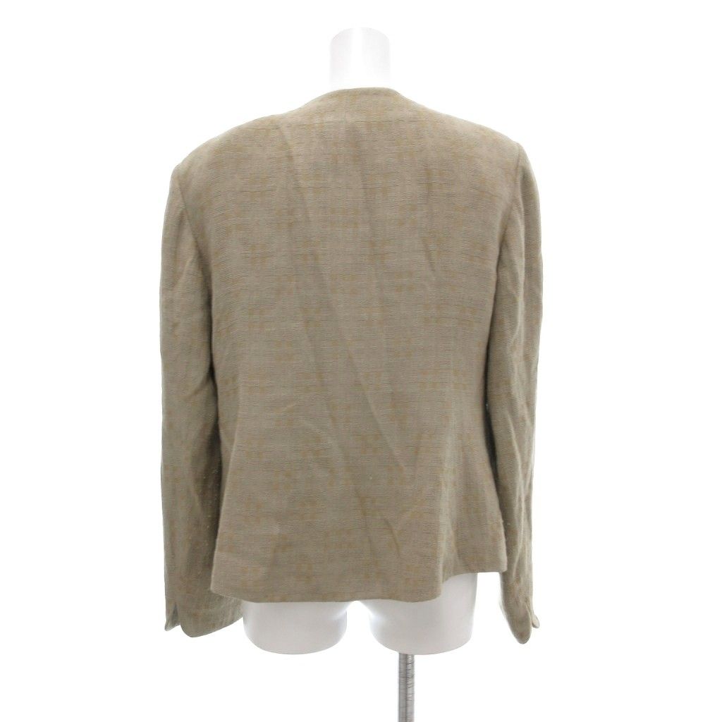 ジョルジオアルマーニ GIORGIO ARMANI LE COKKEZIONI ノーカラー