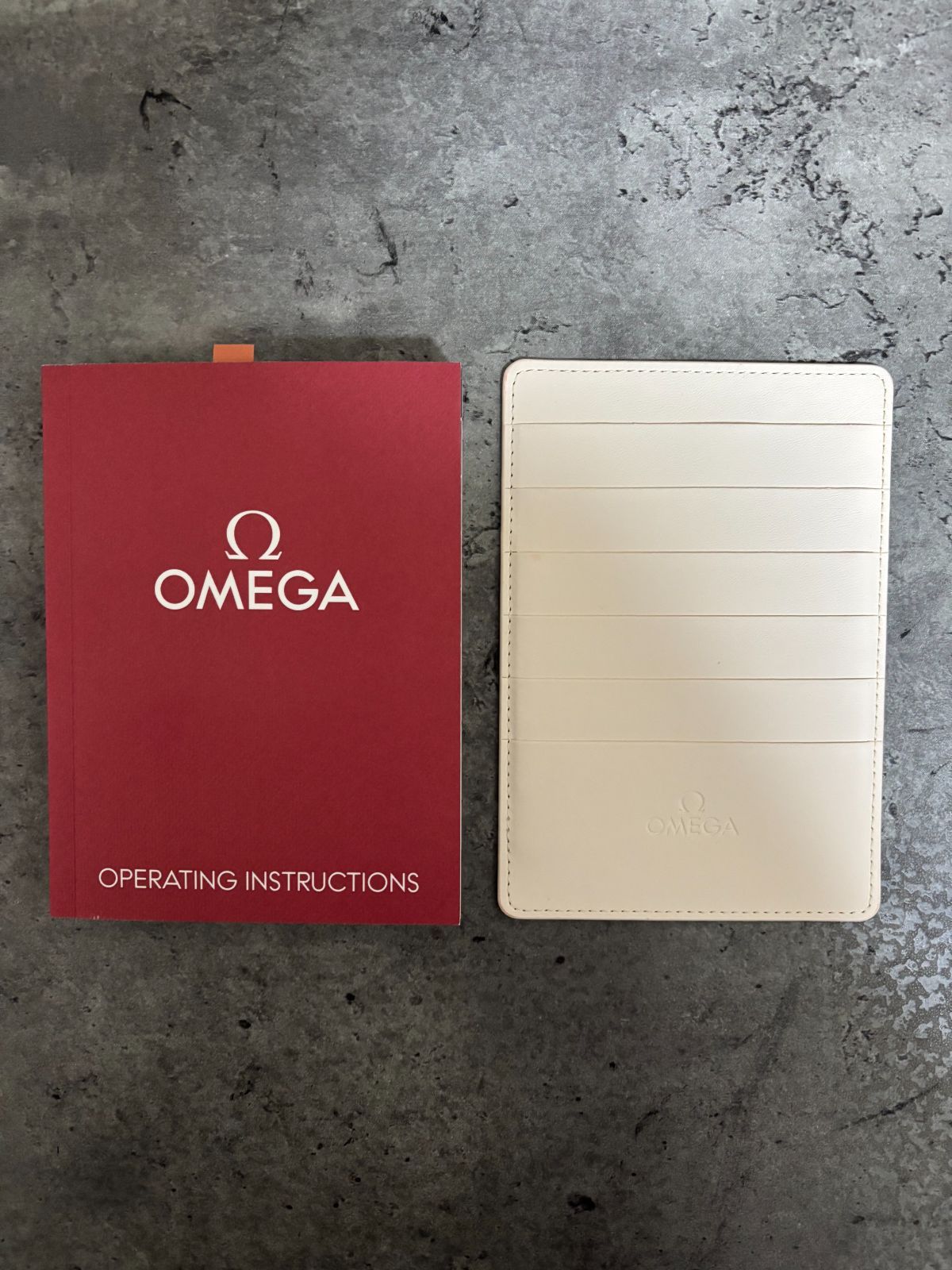 オメガ OMEGA 空箱 腕時計ケース BOX 取扱説明書 カードケース付