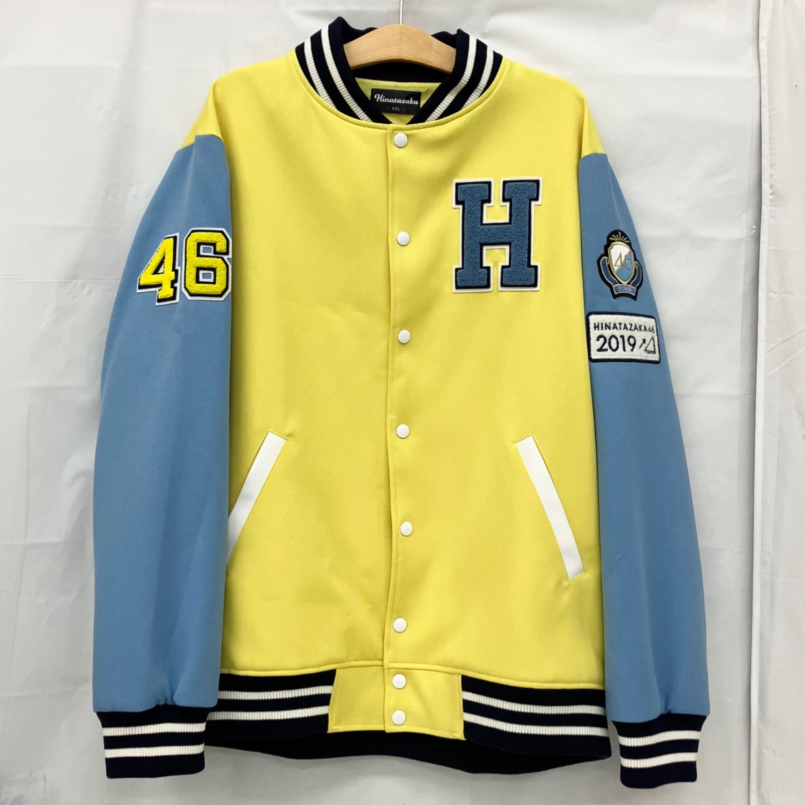 日向坂46 ひな誕祭 スタジアム ジャンパー イエロー XXLサイズ f115