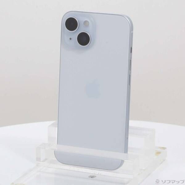 人気定番，定番 〔中古品〕 iPhone15 128GB ブルー MTML3J／A SIMフリー【262】 スマートフォン本体