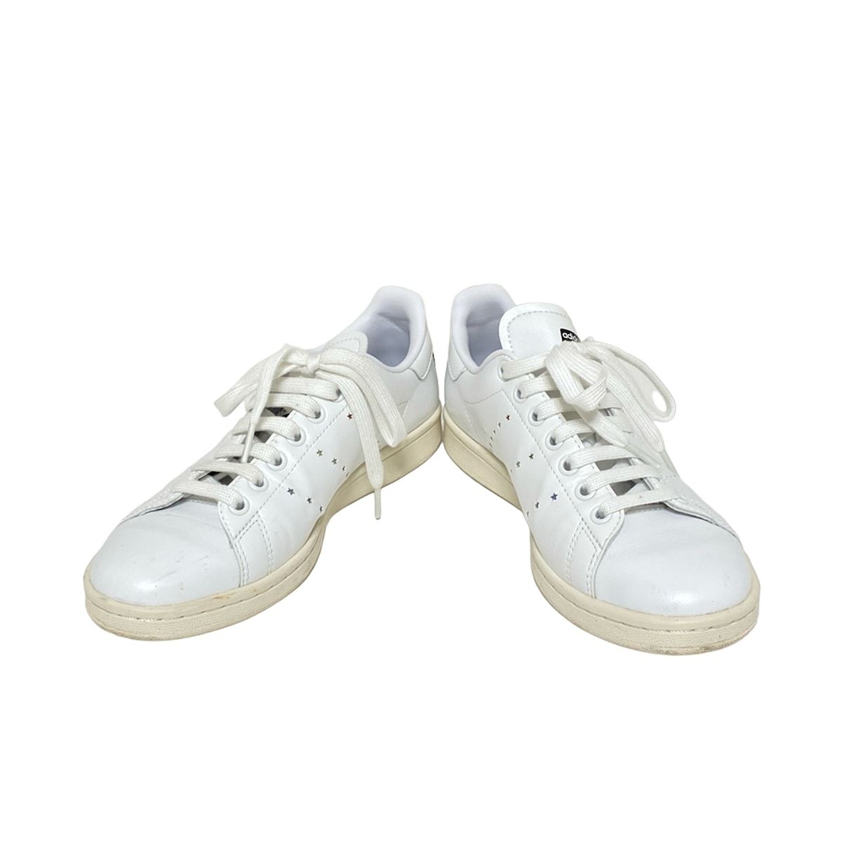 ADIDAS BY STELLA McCARTNEY アディダスバイステラマッカートニー スニーカー 24 レディース - 白 スター 星 インソール取外し可
