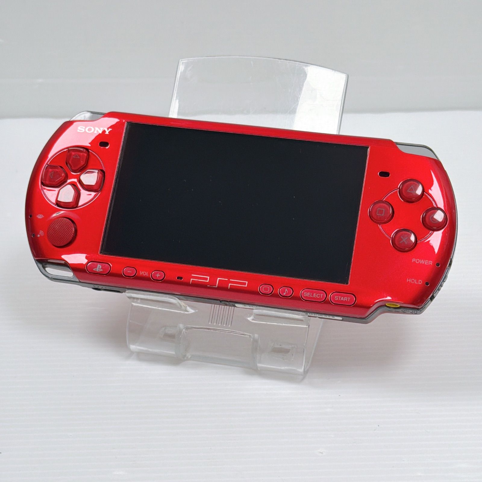 PSP 3000 ラディアントレッド 動作確認済み 良品 FW6.60 前型モデル