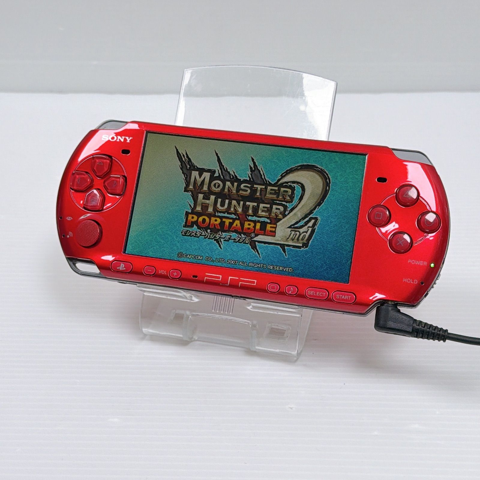 PSP 3000 ラディアントレッド 動作確認済み 良品 FW6.60 前型モデル