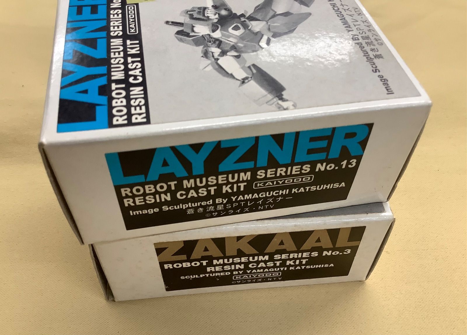 海洋堂 「蒼き流星SPTレイズナー」レイズナー&ザカール セット - メルカリ