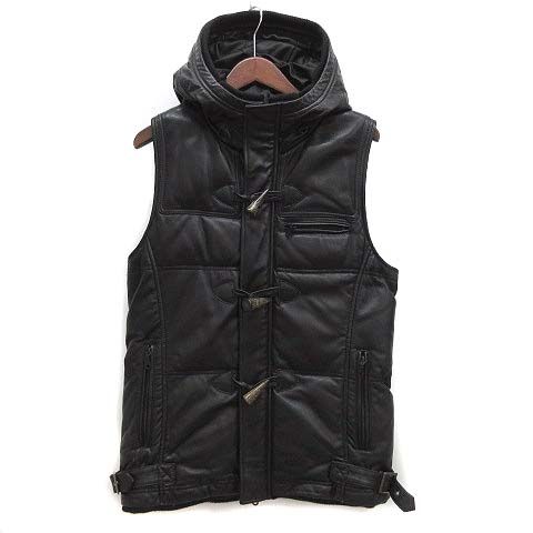 マニアックワークス MANIAC WORKS シープレザー フーデット ダウン