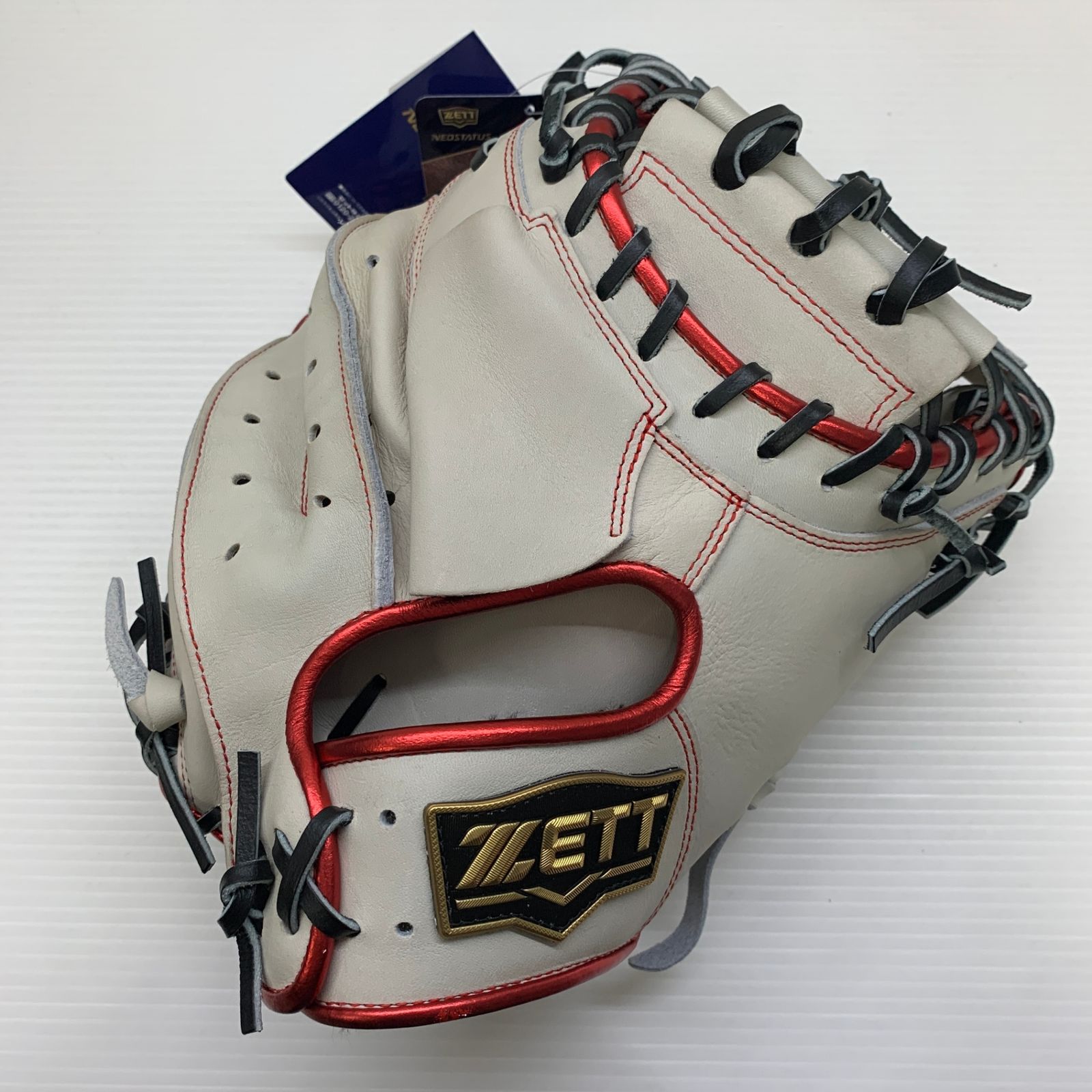 ゼット ZETT ネオステイタス 軟式 大人 一般 キャッチャーミット 捕手