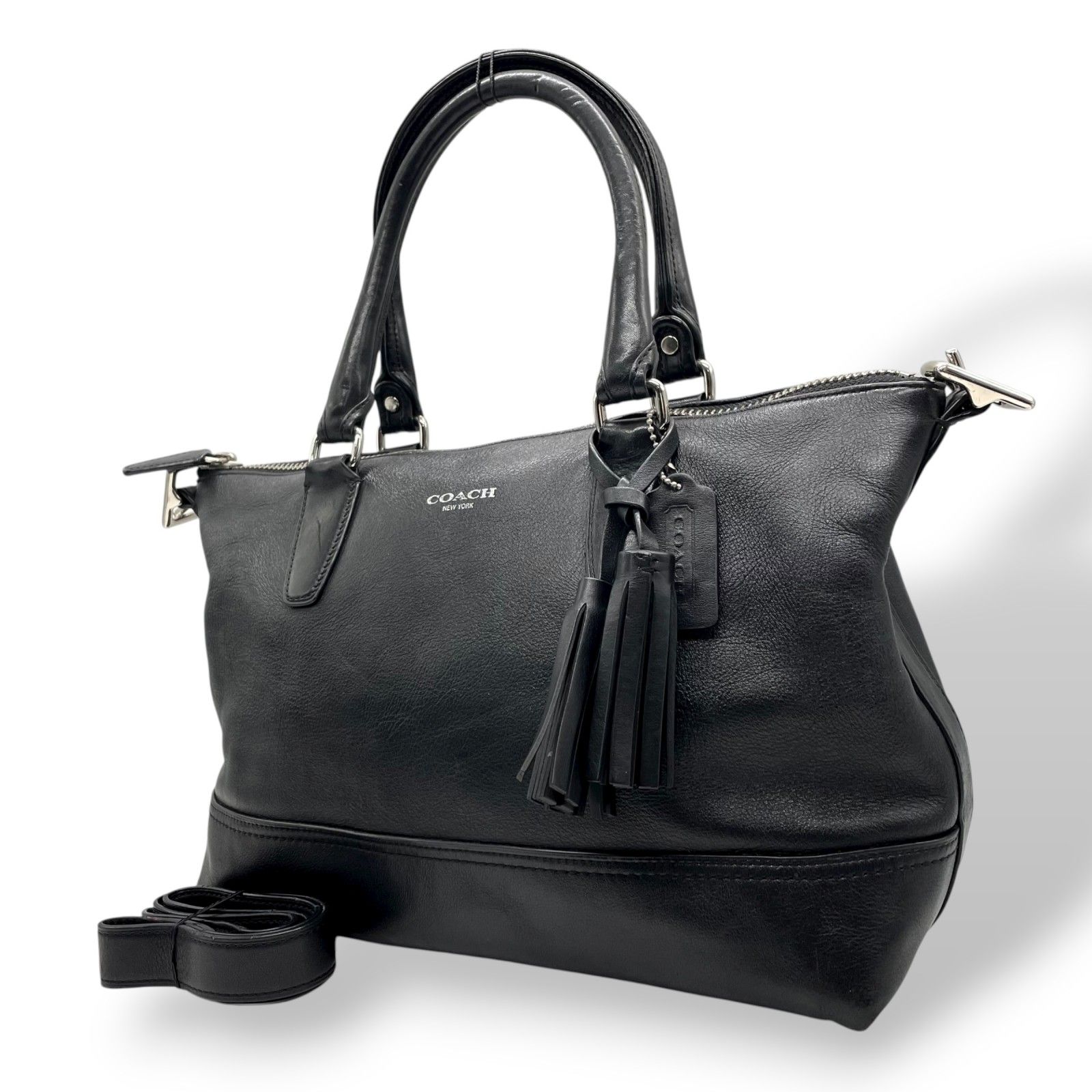 COACH コーチ 2WAYショルダーバッグ ハンドバッグ トートバッグ レザー 