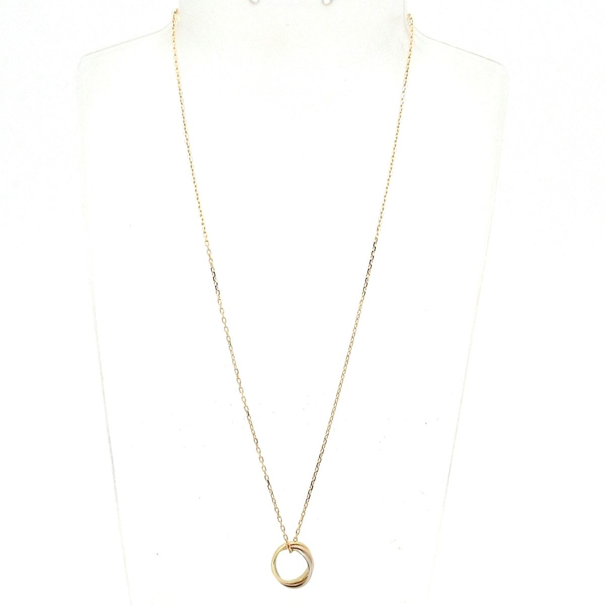 Cartier カルティエ ネックレス ベビートリニティ K 18スリー