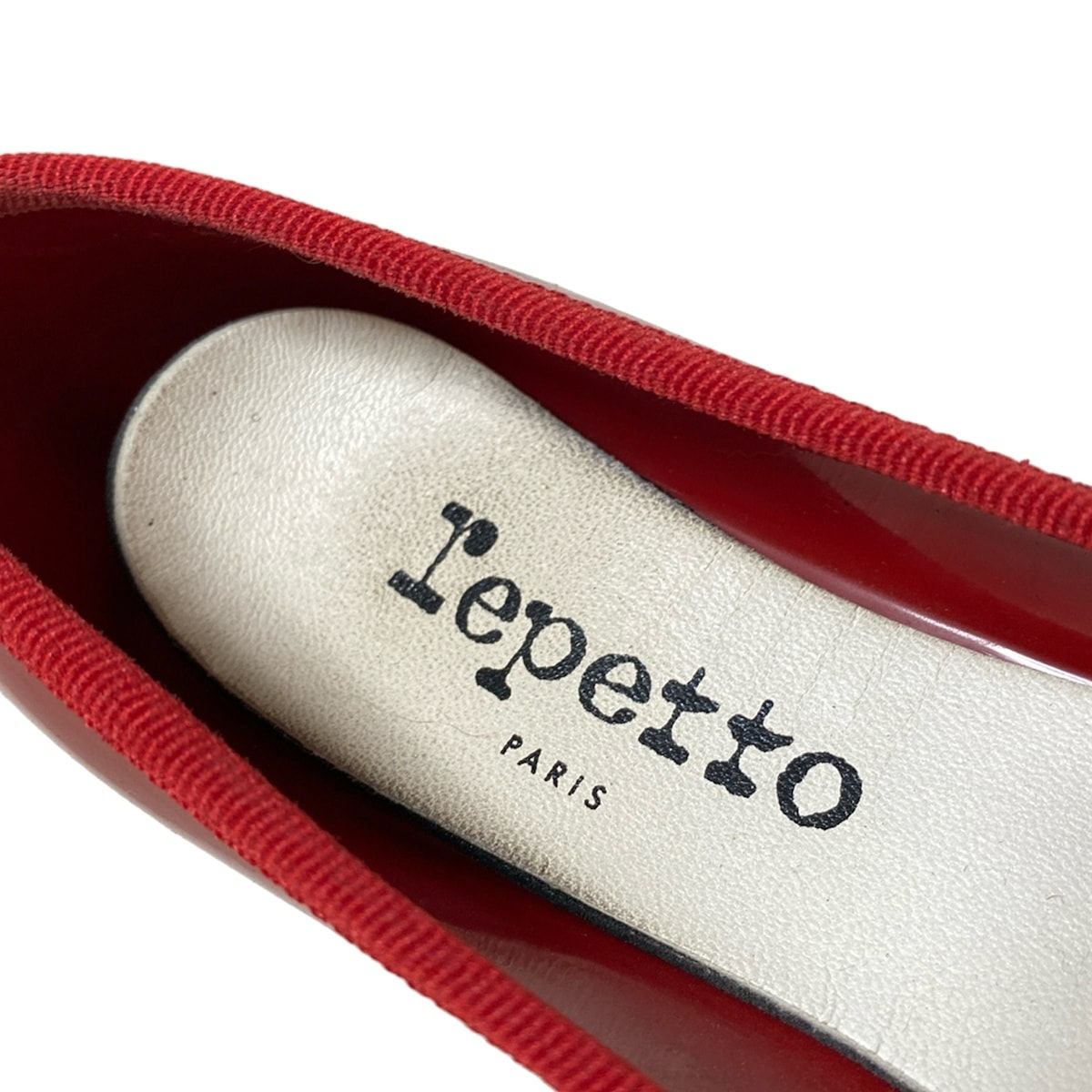 repetto(レペット) フラットシューズ 37 レディース - レッド - メルカリ