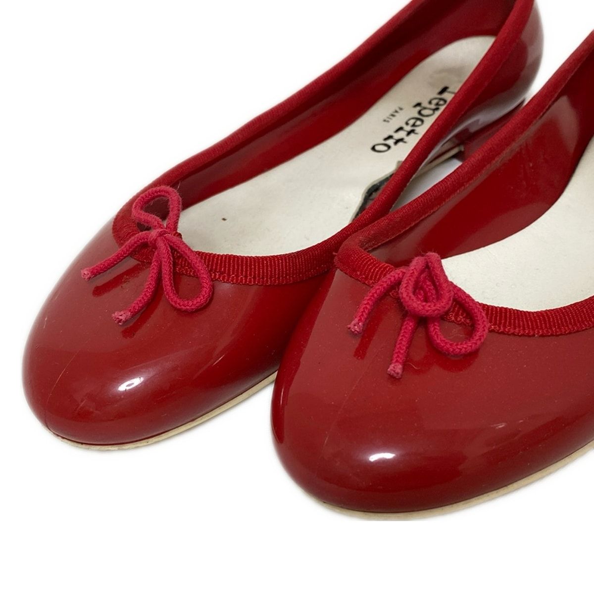 repetto(レペット) フラットシューズ 37 レディース - レッド - メルカリ