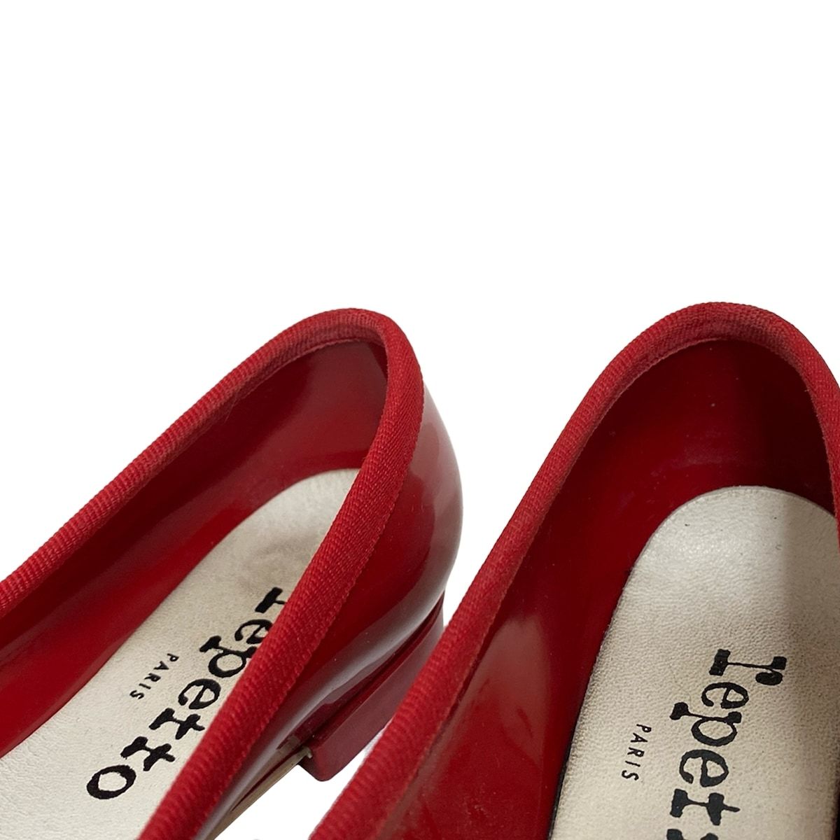 repetto(レペット) フラットシューズ 37 レディース - レッド - メルカリ