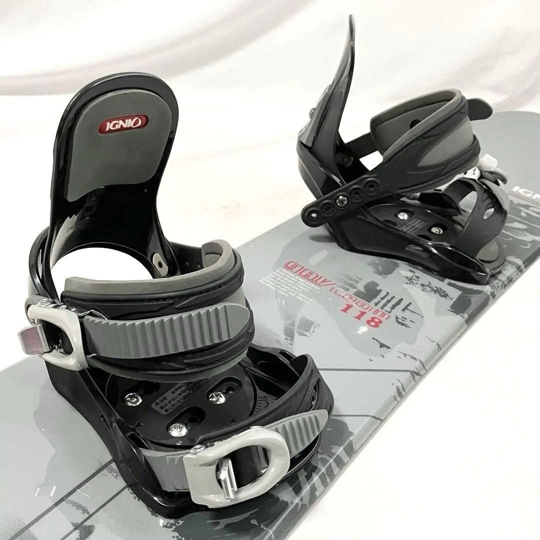 キッズ用 スノーボード IGNIO GRV team スノーボードセット ボード