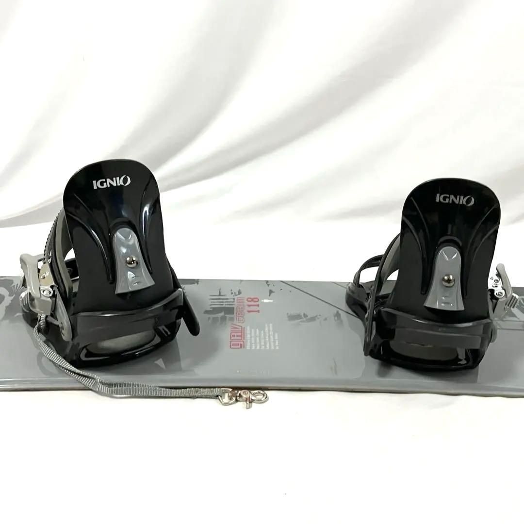 キッズ用 スノーボード IGNIO GRV team スノーボードセット ボード