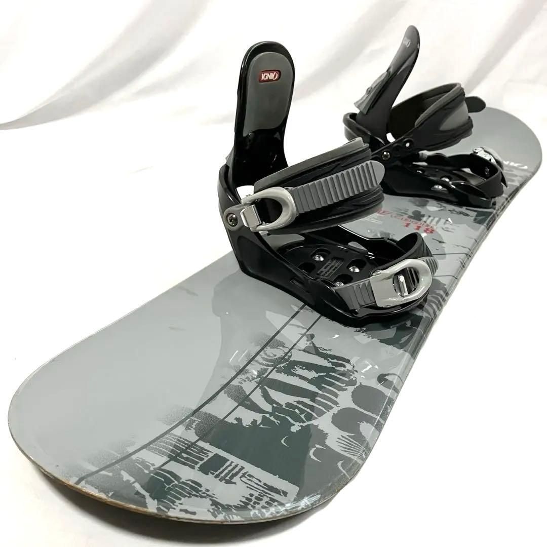 キッズ用 スノーボード IGNIO GRV team スノーボードセット ボード