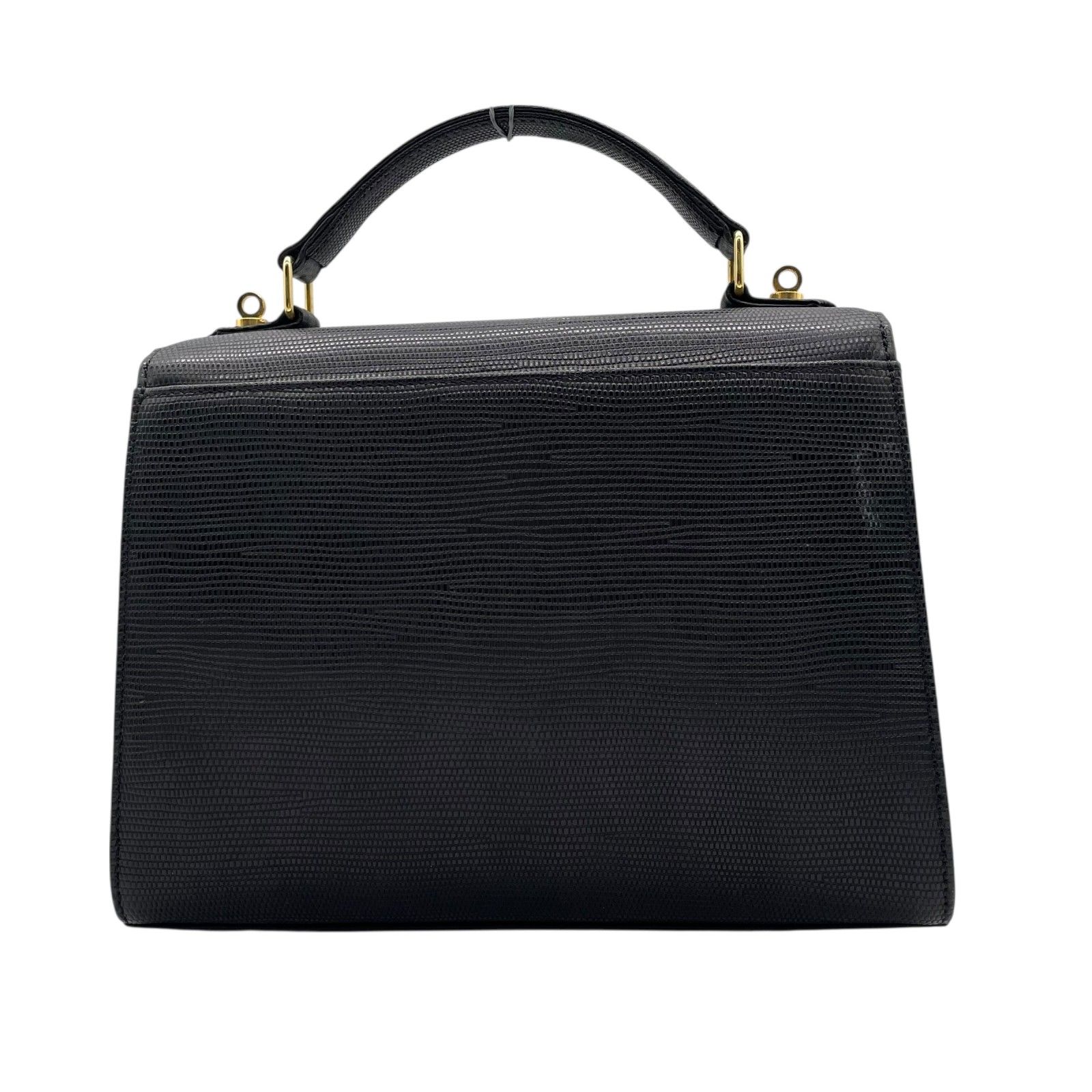 ソニアリキエル SONIA RYKIEL 型押し レザー ハンドバッグ ショルダー 
