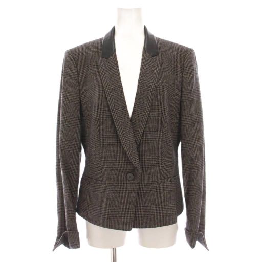 ヒューゴボス HUGO BOSS テーラードジャケット グレンチェック ウール