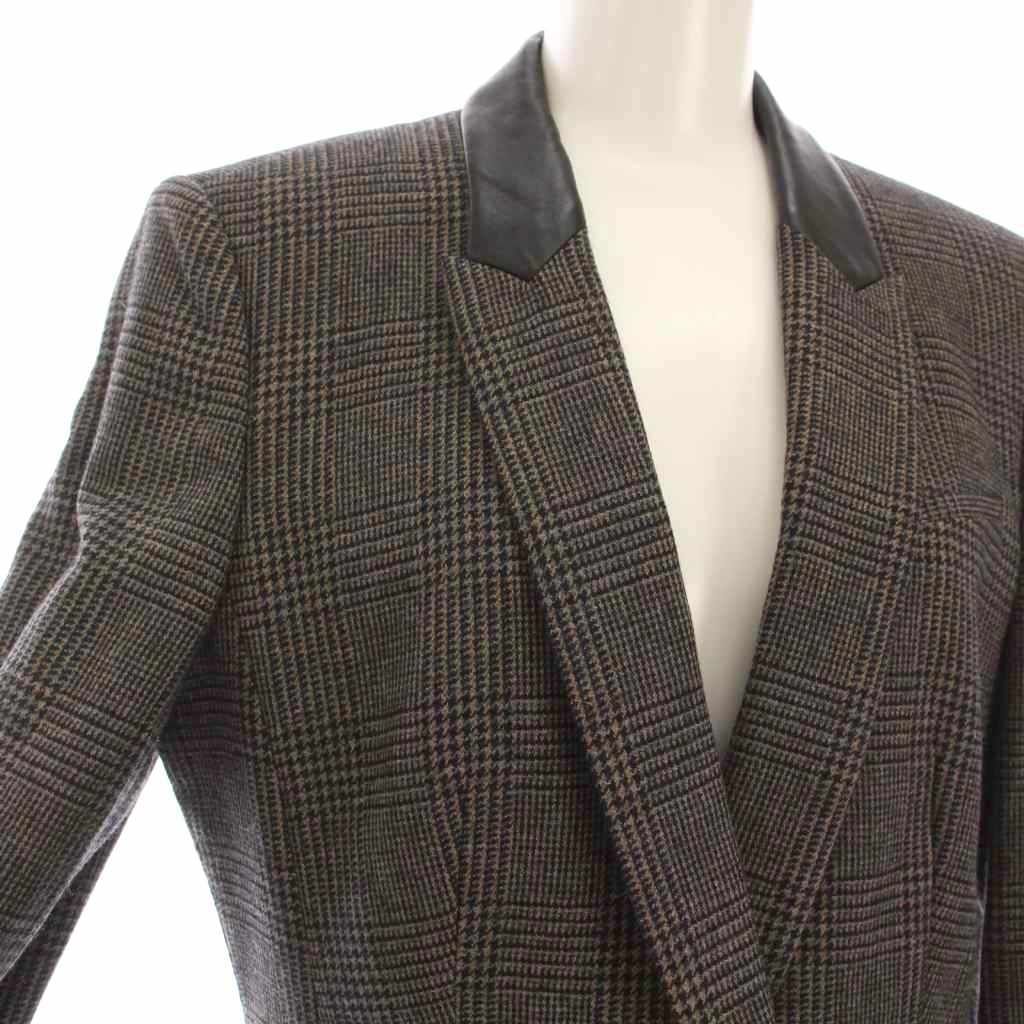 ヒューゴボス HUGO BOSS テーラードジャケット グレンチェック ウール