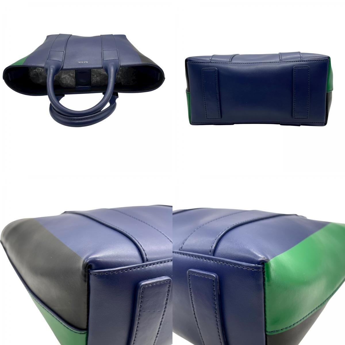 美品 ポールスミス Paul Smith レザー トートバッグ ショルダー 2WAY