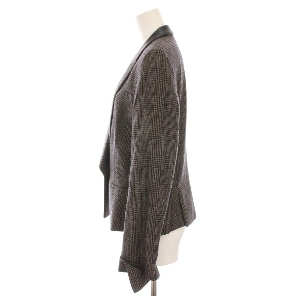 ヒューゴボス HUGO BOSS テーラードジャケット グレンチェック ウール