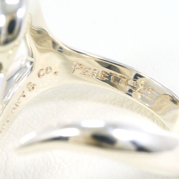 ティファニー オープンハート シルバー リング ring 指輪 11号 総重量